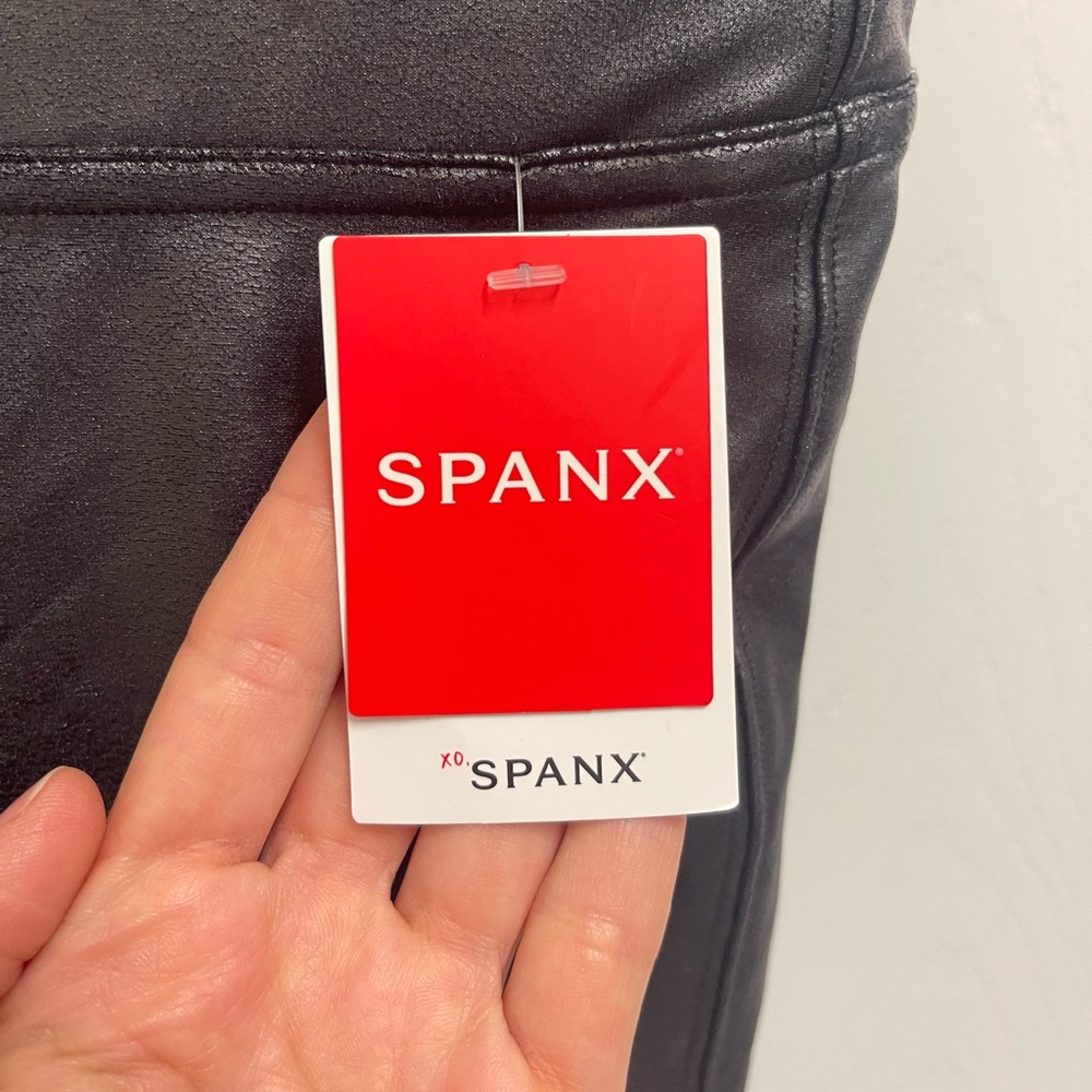 NWT Spanx Faux Leather Leggings - Picture 5 of 11
